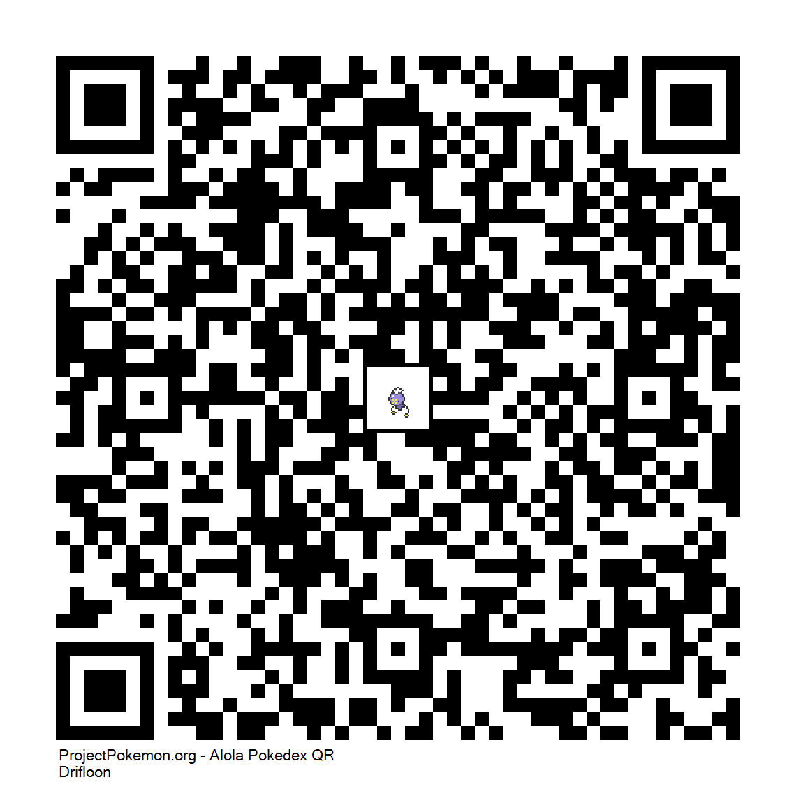 Cdigo QR de Drifloon